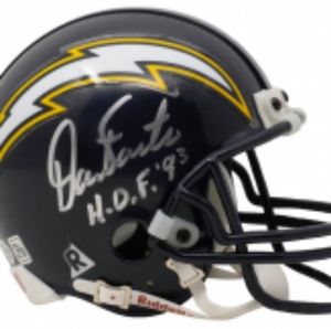 Dan Fouts signed Chargers mini helmet